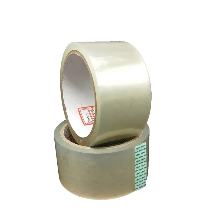 Popular Clear Acrylic 2 Inch x 110 Yards Strong Adhesion Packaging Tape 66 Yards Waterproof BOPP with Single Sided Adhesive Side