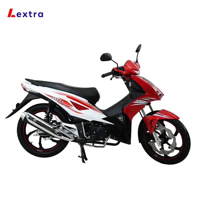 Оптовая Продажа с фабрики Lextra 4-тактный 110cc 125cc воздушным охлаждением китайский мотоцикл для взрослых