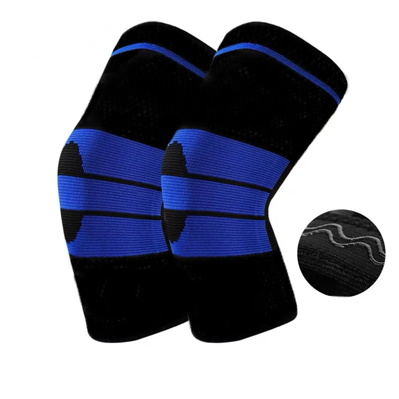 VCAN Заказной спортивный нейлоновый компрессионный наколенник Силиконовый эластичный защитный фиксатор