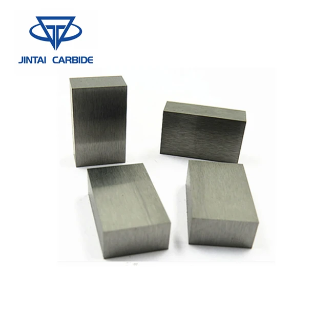 Zhuzhou Jintai K05 K10 K20 K30 Cemented Carbide Bar Carbide Cutter Flat Blade Tungsten Carbide Strip