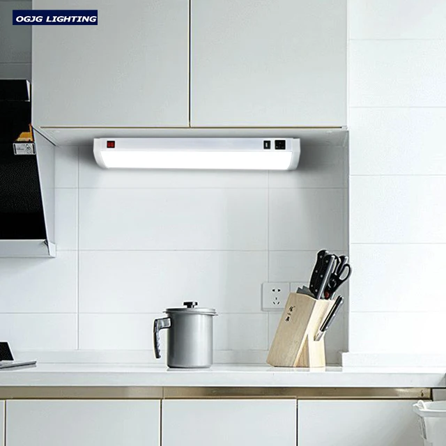 China bathroom mirror bedside closet showcase kitchen LED under cabinet light with switch