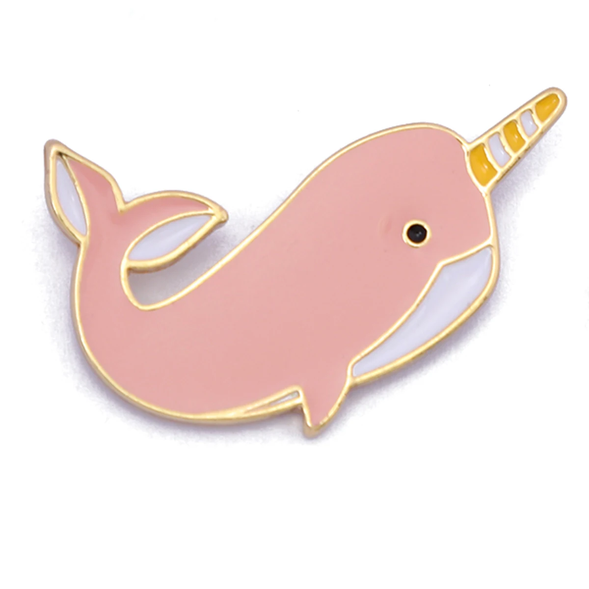Cute dolphins Enamel Backpacks Pins Cool Enamel Brooches Enamel Lapel Pins for Steampunk Badge Jewelry