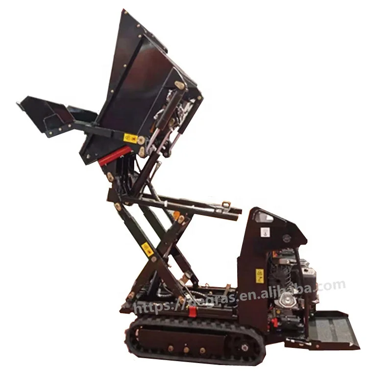 Multi-purpose crawler small dump truck for sale