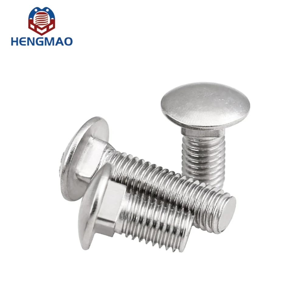 High Quality AISI304 AISI316 DIN603 Mushroom Head Carriage Bolt