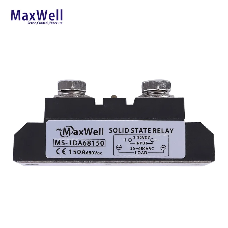 Твердотельное реле высокой мощности 150А постоянного тока в переменный ток, промышленный SSR