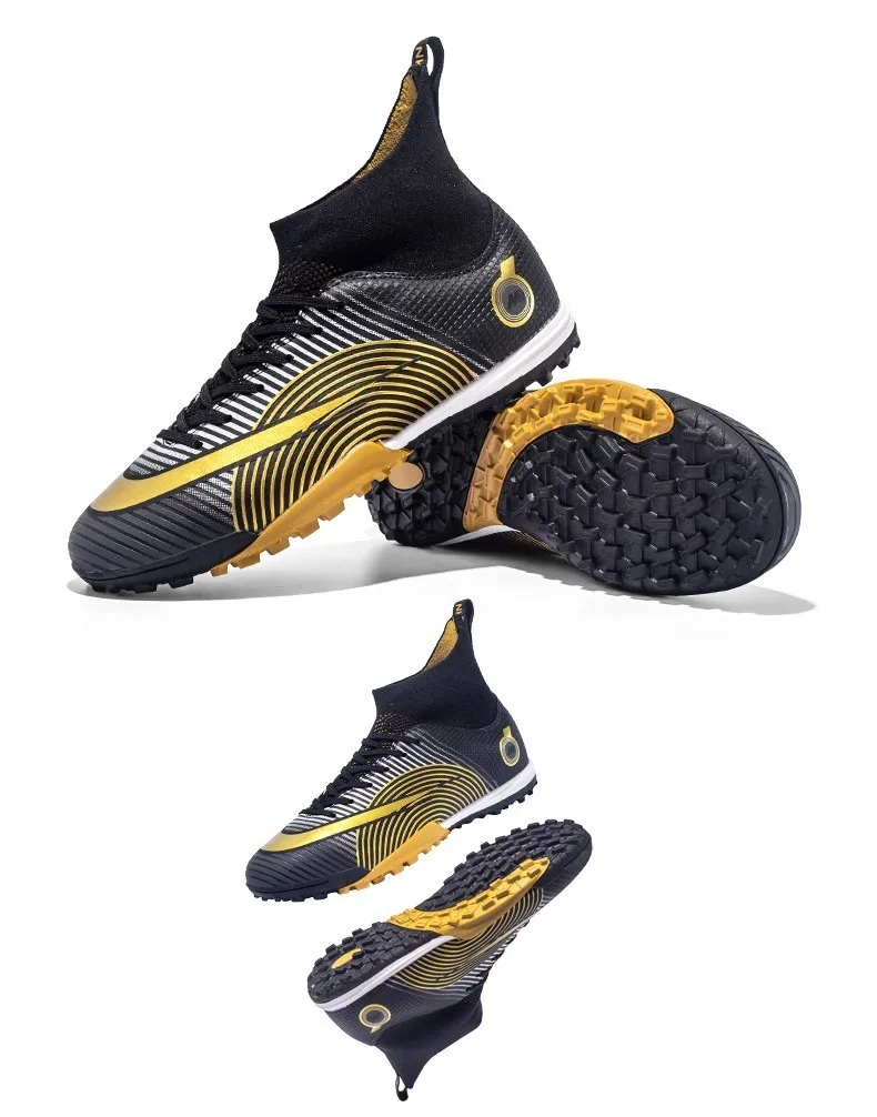 women purple high quality original soccer boots futbol cleats  spike high ankle best selling football shoes oem products