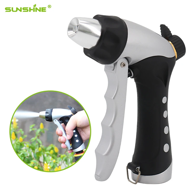 SUNSHINE Household Metal High -pressure Car Washing Water Gun Anti -leakage Gun Anti -sliding Handle Garden Water Gun