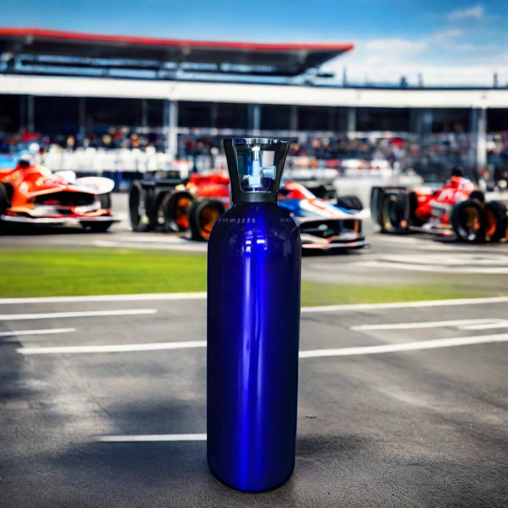 New Aluminum Gas Bottles Cylinder Nitrogen Gas Cylinders with Valves