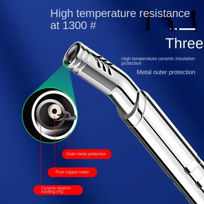 Long-Lasting Creative Mini Inflatable Metal Portable Flame Torch Lighter Simple Cigar Windproof Refillable Cigarette BBQ Logo