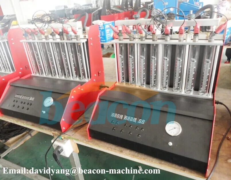 Gasoline injector cleaning tools tester BC-8H injector ultrasonic cleaning machine
