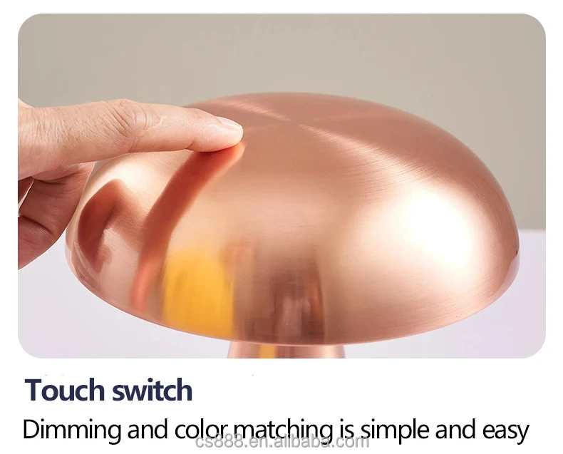 SML Rechargeable Cordless LED Table Lamp Touch Sensor Desktop Night Light for Restaurant Hotel Bar Bedroom Decor