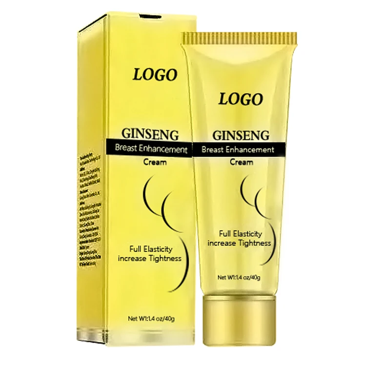 Крем для груди, натуральный крем для красоты женьшеня 40 г, усилитель, женский крем для массажа груди