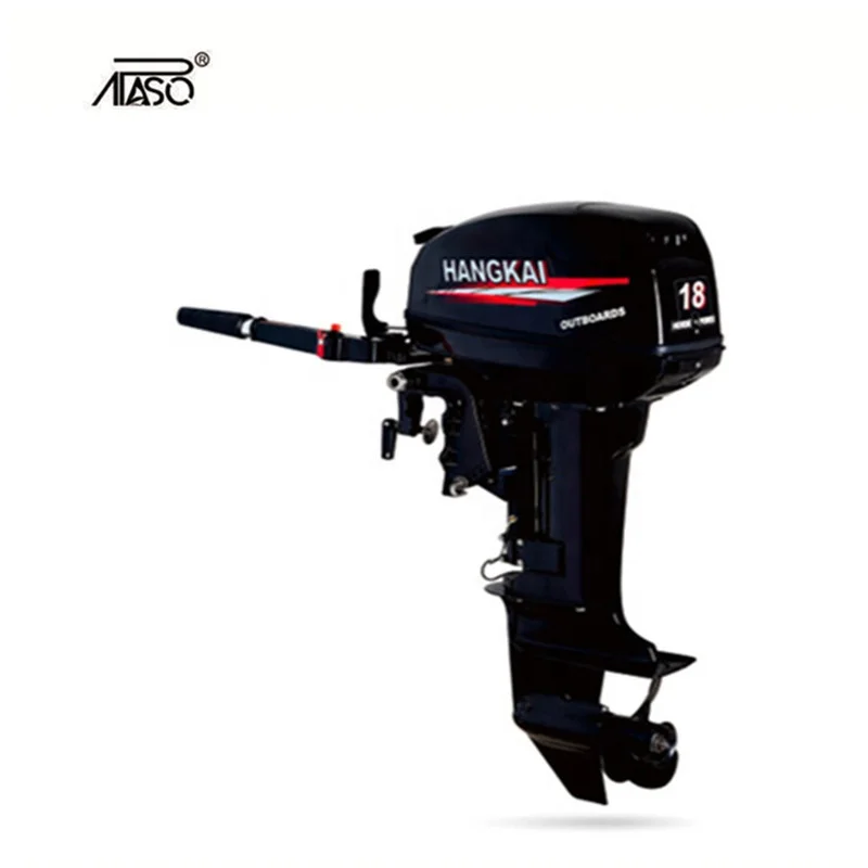 CE HANGKAI 2 cylinder 246 cc Chinese Boat engine  2 Stroke 18 horsepower  for rowing boat
