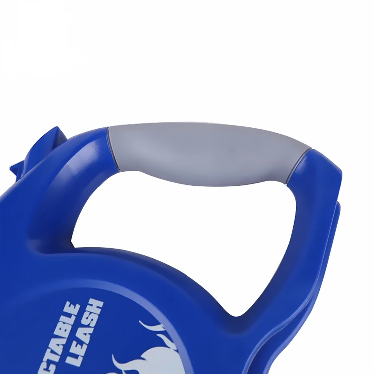 5M 8M ABS Tangle-Free Durable Adjustable Heavy Duty Large Automatic Retractable Pet Dog Lead Rope Leash With Waste Bag Dispenser