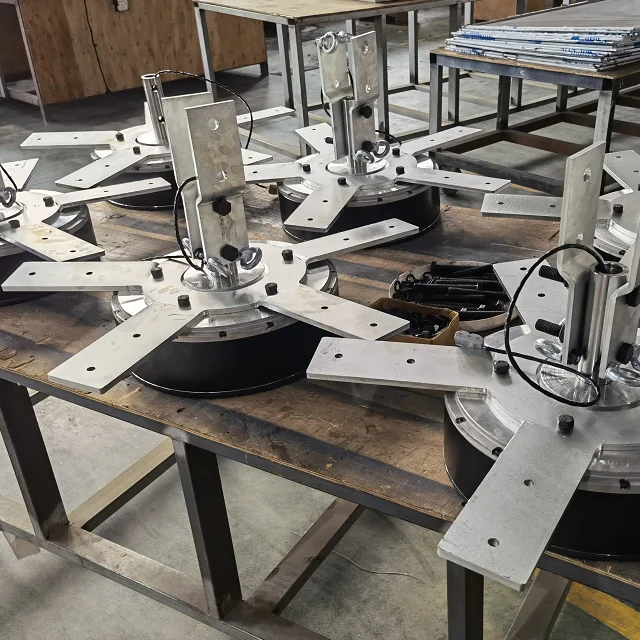 24ft Brushless Big Ass fan ventilation exhaust hvls  ceiling fan for factory