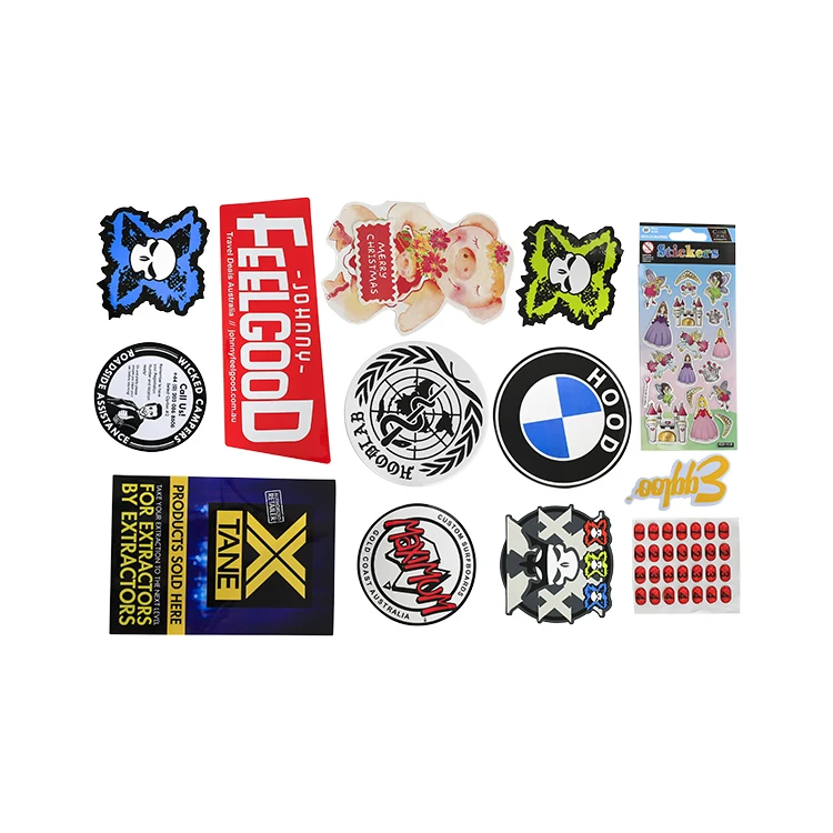 
Wholesale promotional custom printed die cut vinyl label sticker 