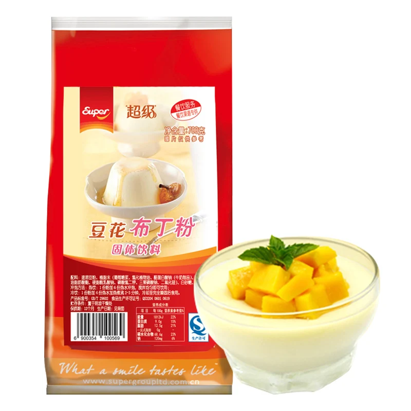 Jellied Bean curd Chinese tradition dessert instant soybean curd pudding powder