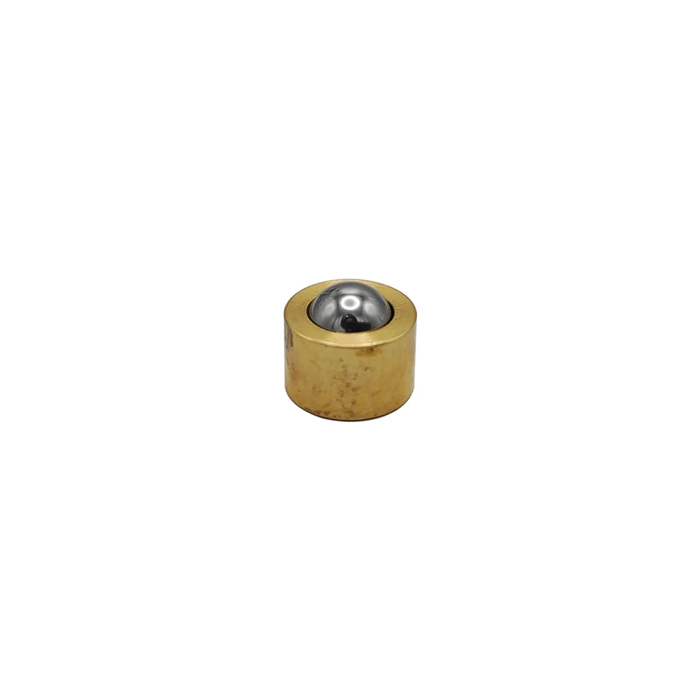 BIG DISCOUNT! KSM8B 8mm Mini DIY Robot Machined Brass Housing KSM-8 Ball Bearing Roller Omniball Wheel Small Ball Transfer Unit