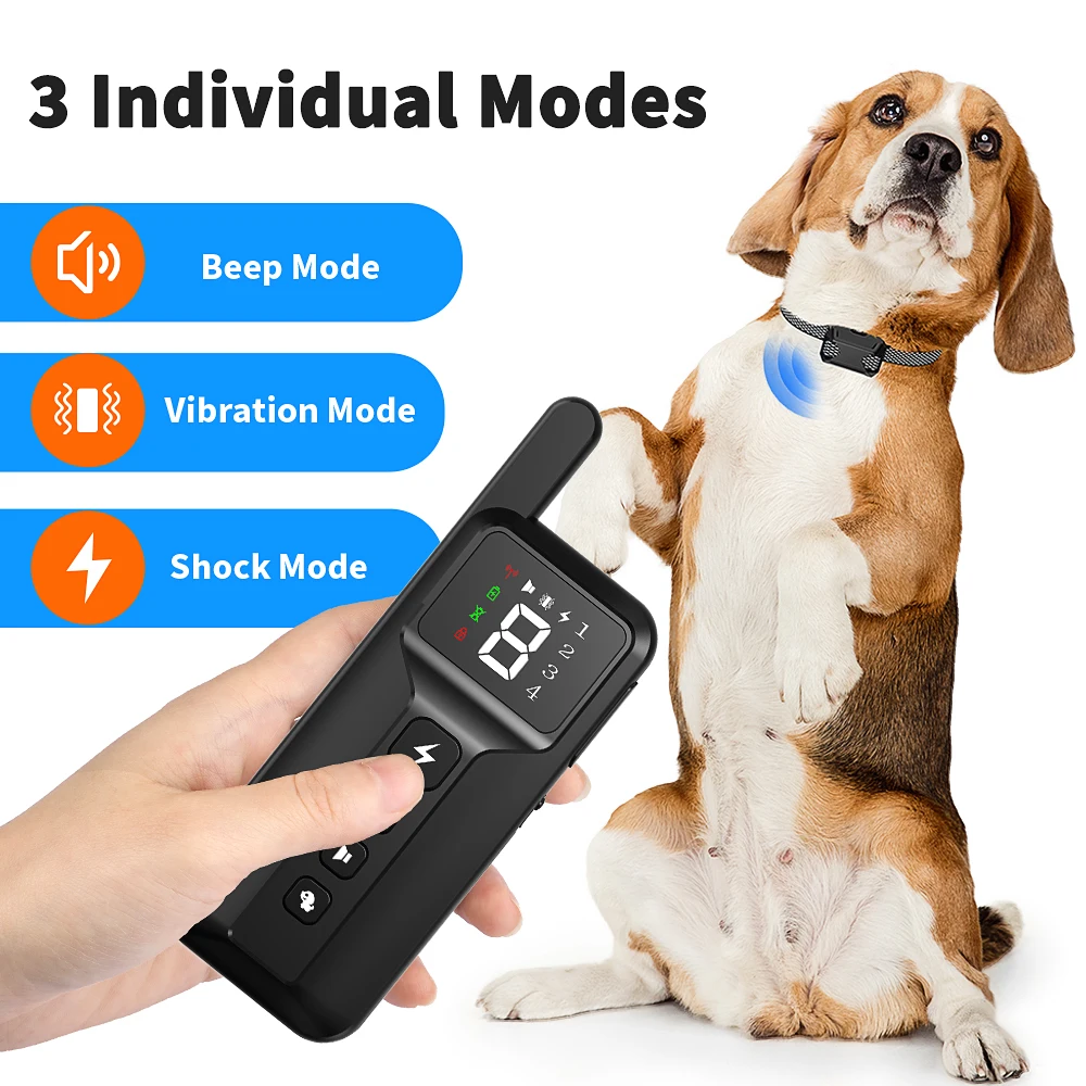 Tize A mazon Best seller Dog Electronic Shock Training E Collar Electric Shock Device Remote Training Collar