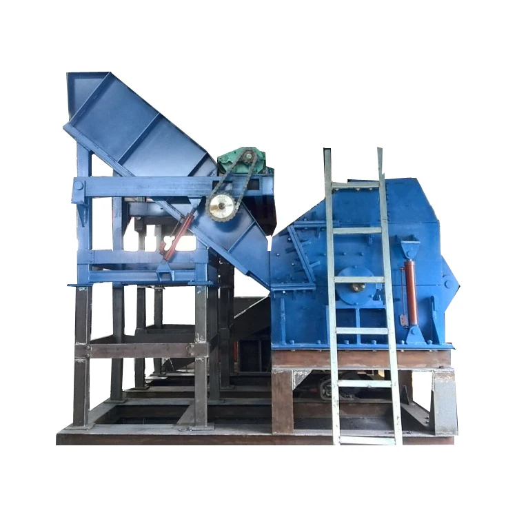 Scrap metal crusher production line metal scrap crusher