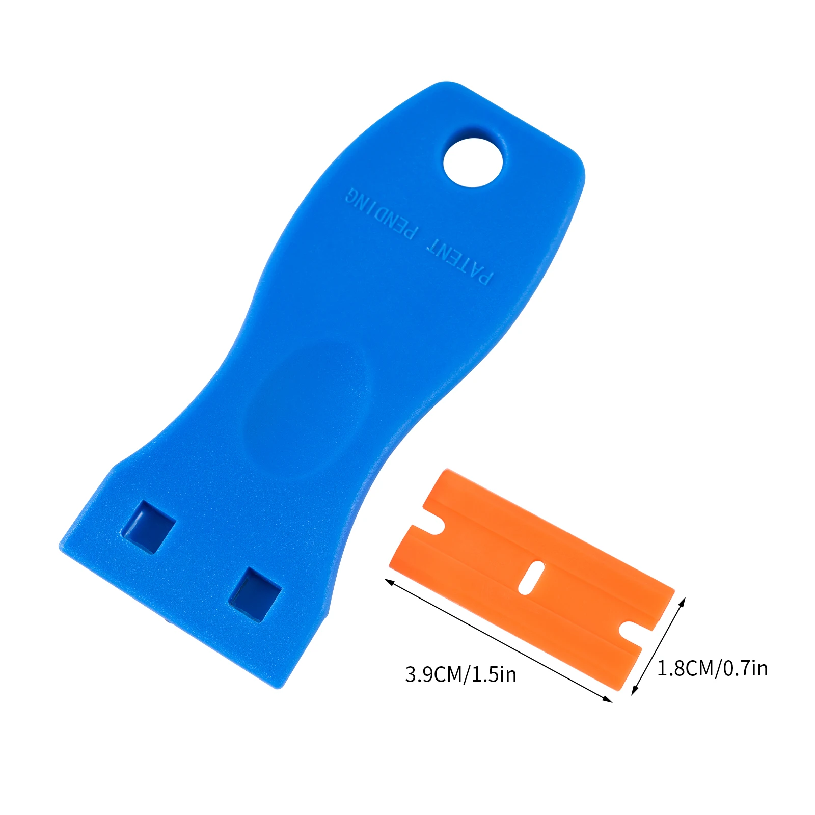 7mo Customize Sample Glue Removal Tool Kitchen Oven Ceramic Cleaning Plastic Razor Scraper