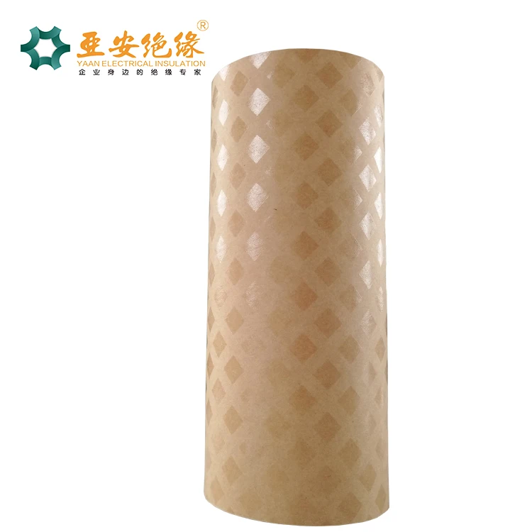 Oil transformer use chinese manufacturer epoxy coated electrical insulation material diamond dotted paper insulation paper DDP