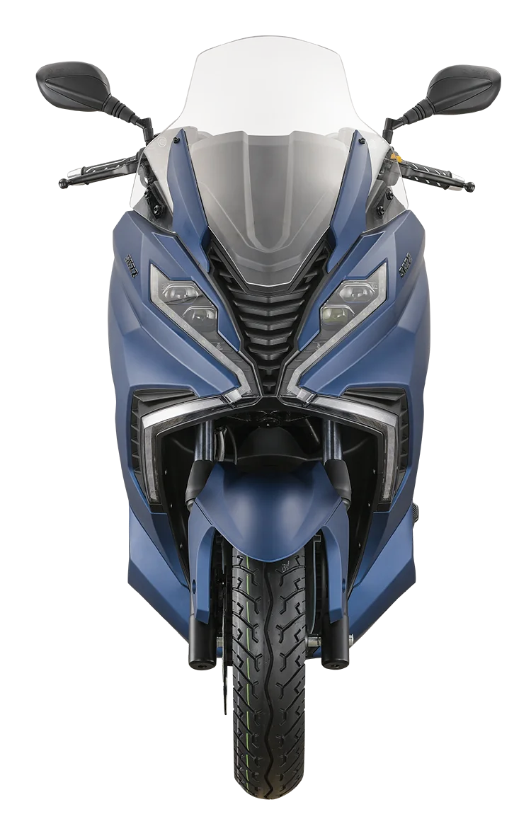 Top Selling Factory 2 Wheel Gas Powered Motor High Performance Eec 125cc Water Cooled Engine Gt Maxi Scooter