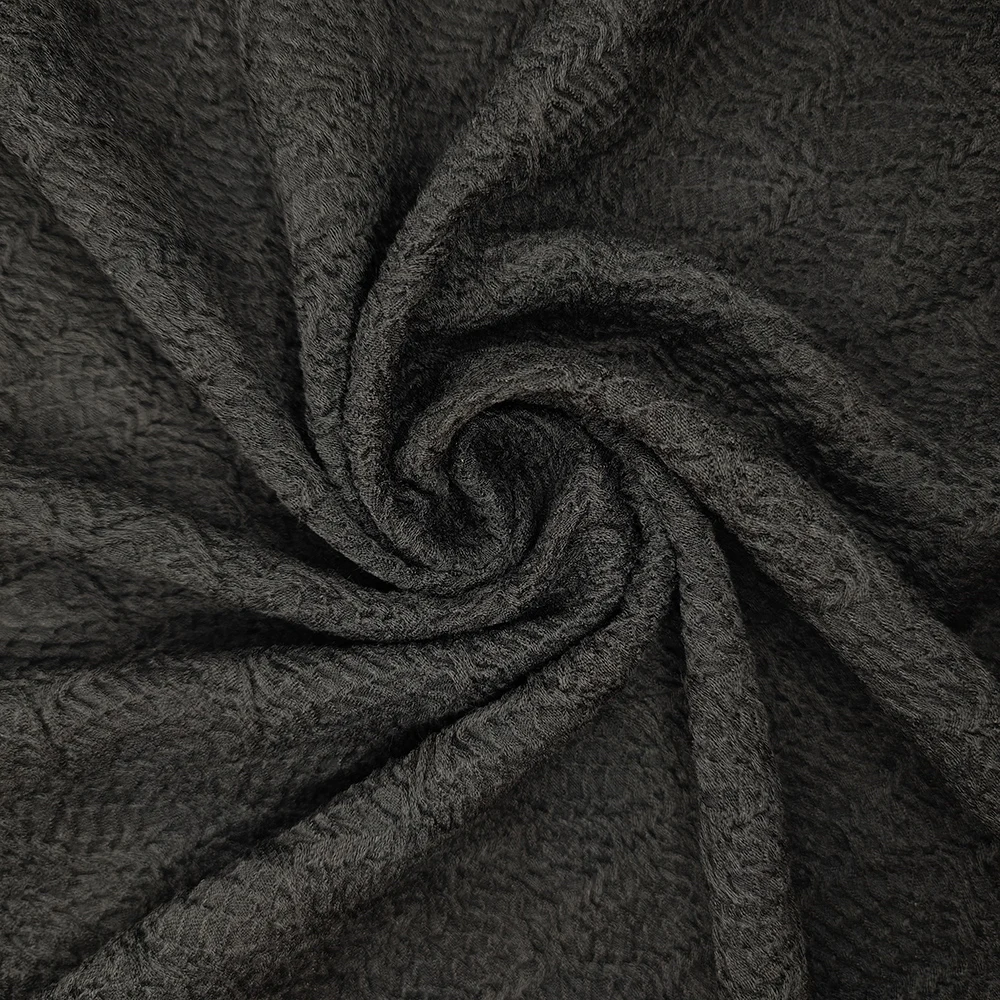 Wholesale In Stock Textiles Wrinkle Resistant Elastic Stretch 92 Poly 8 Spandex Jacquard Knit Fabric For Cloth