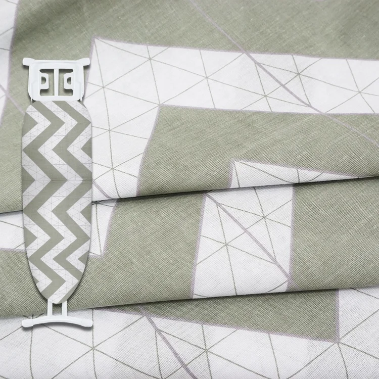 Funny Custom Printed Cotton Fireproof Fabric Orange Reflective Silicone Steam Heat Resistant Iron Board Cover