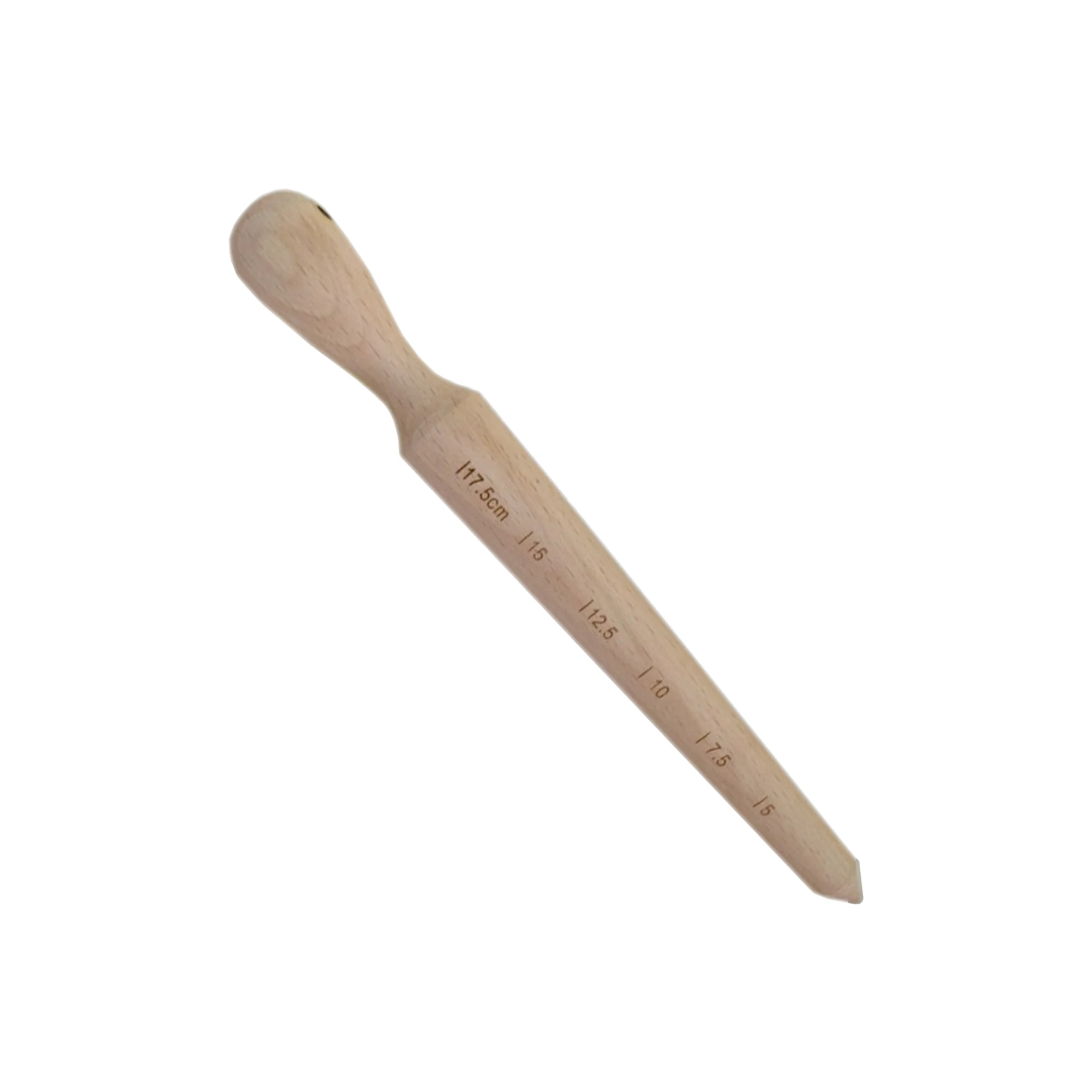 Simple manual wooden seed dibber,7 inches scale wooden plant dibber,seed raising planting dibber