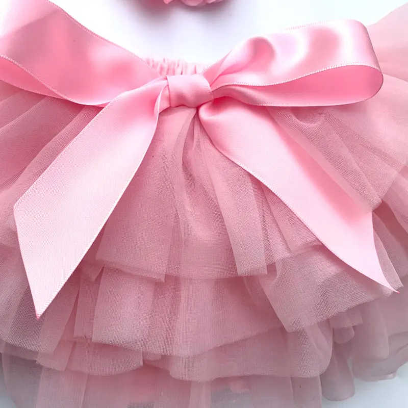 Baby Tutu Girl Skirt And Headband Toddler 2 Pcs Set