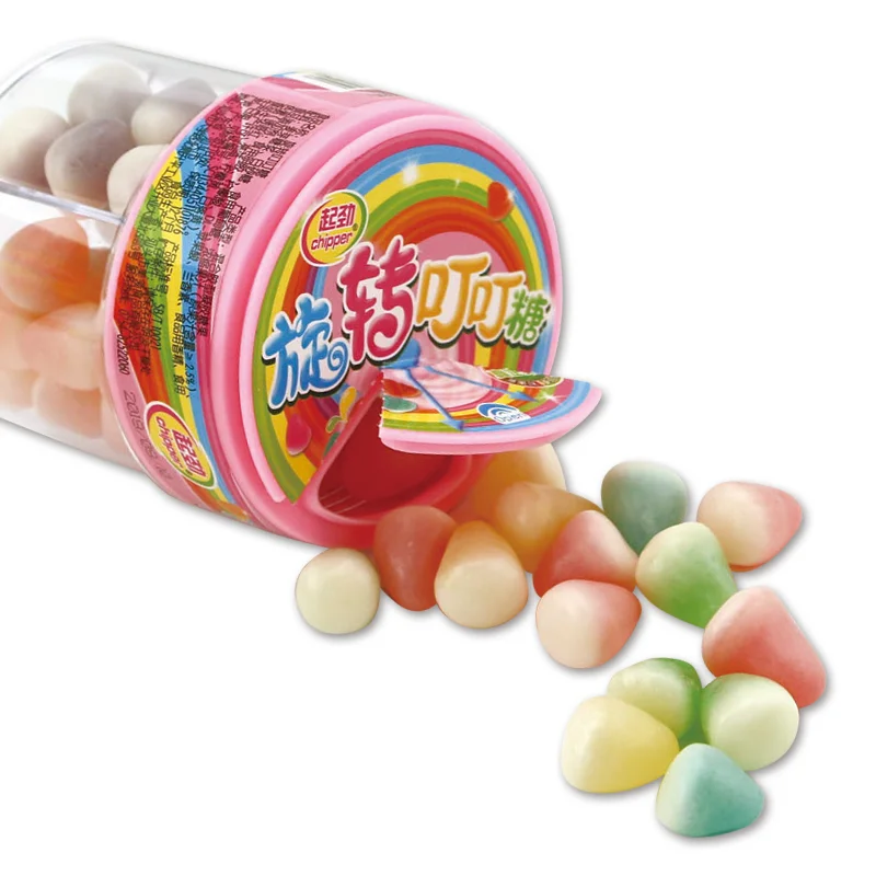 Free sample bulk colorful speckle jelly bean halal soft candy fruity flavor delicious jelly bean