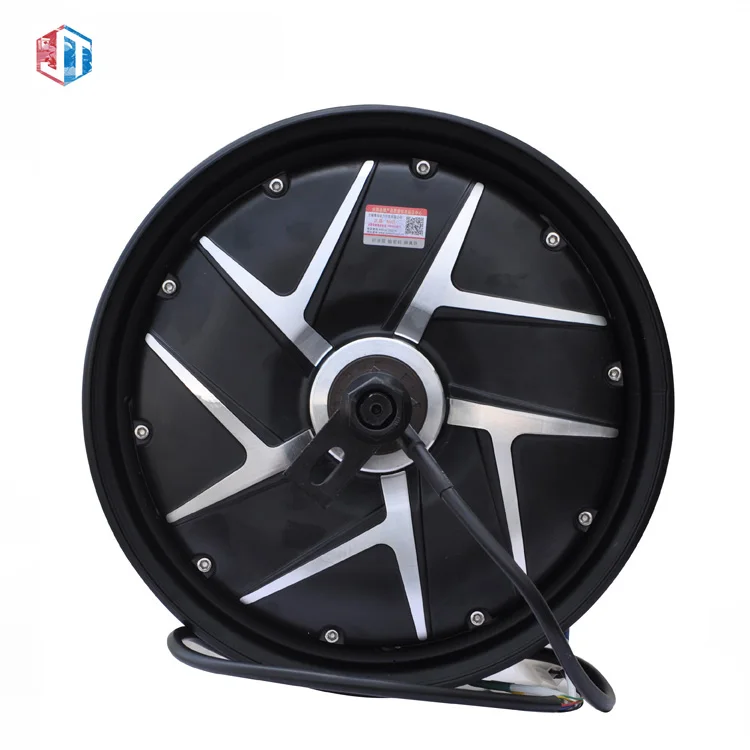 YM MOTOR 72V 1500 Watt Powerful Two Wheels Motorcycle Brushless 10 inch electric scooter hub motor