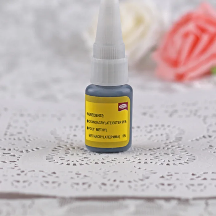 Planting grafting eye lash glue false eyelashes yellow label glue with smell and stimulation practice eye lash glue