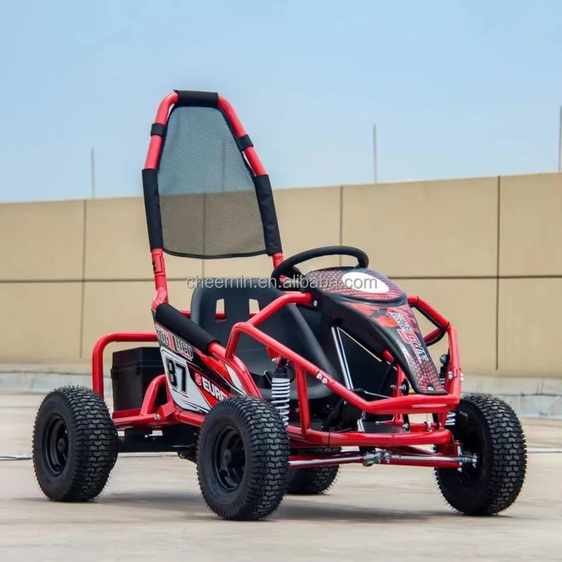 Perfect design strong material frame different colors for adult or kid electric go kart