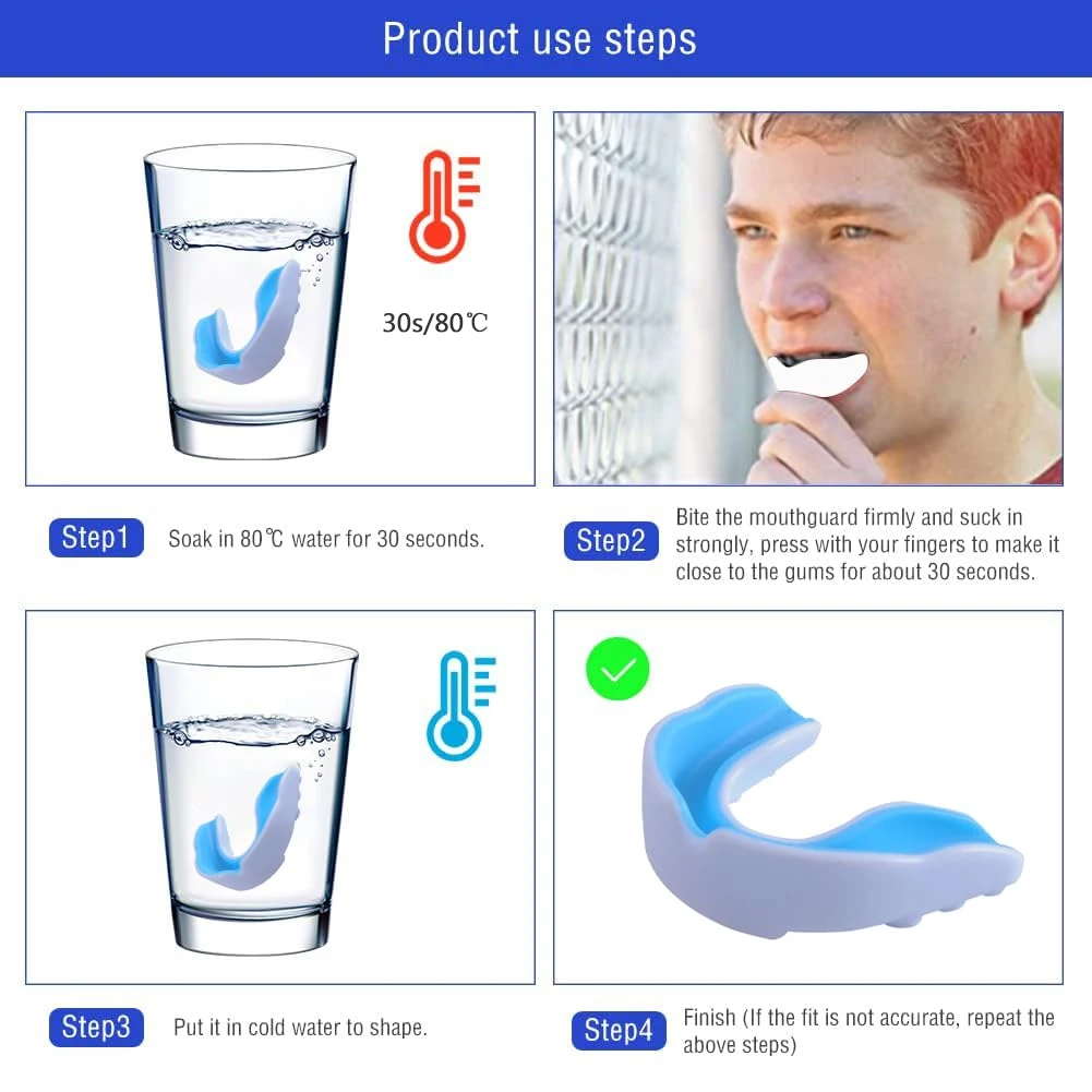 Best Selling  Wholesale Boxing and Fighting Equipment  Boxing Mouth Guard EVA Boxing Teeth Protectors MMA Teeth Protectors