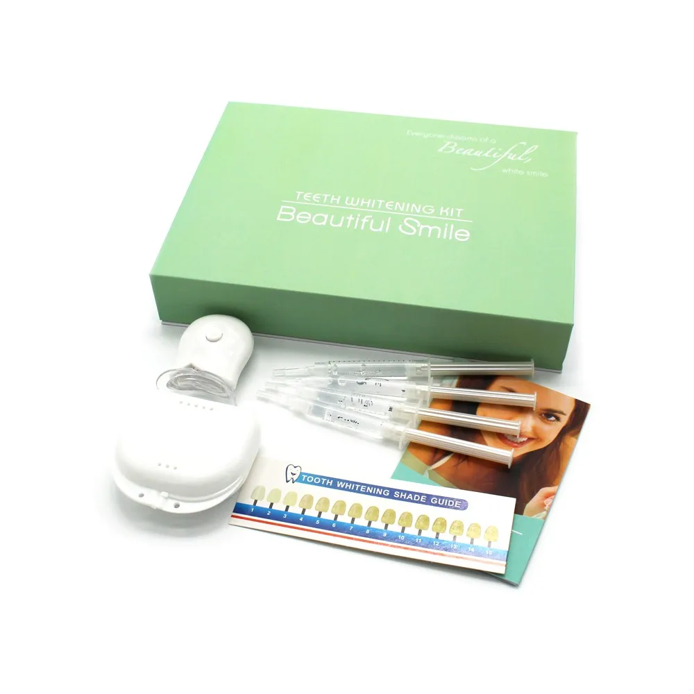 Huaer 44% Carbamide Peroxide Charcoal Teeth Whitening Gel Kit Набор для отбеливания