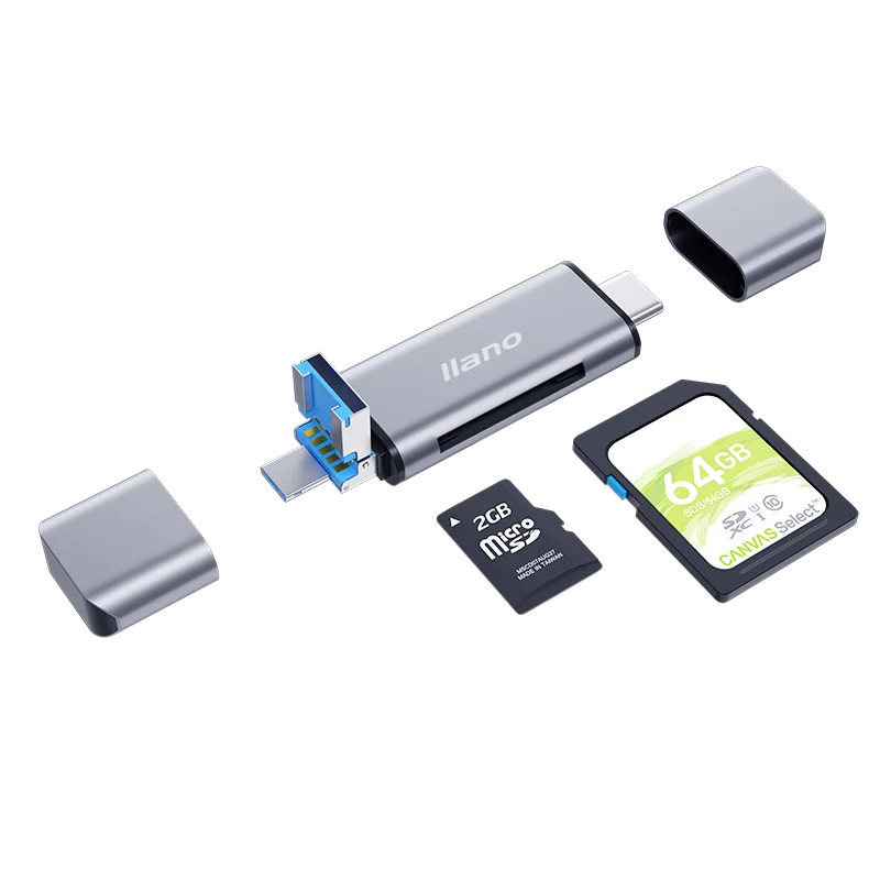 Устройство для чтения карт Five-in-one Micro USB/USB 3 0/Type C универсальное устройство SD + TF Высокоскоростная передача
