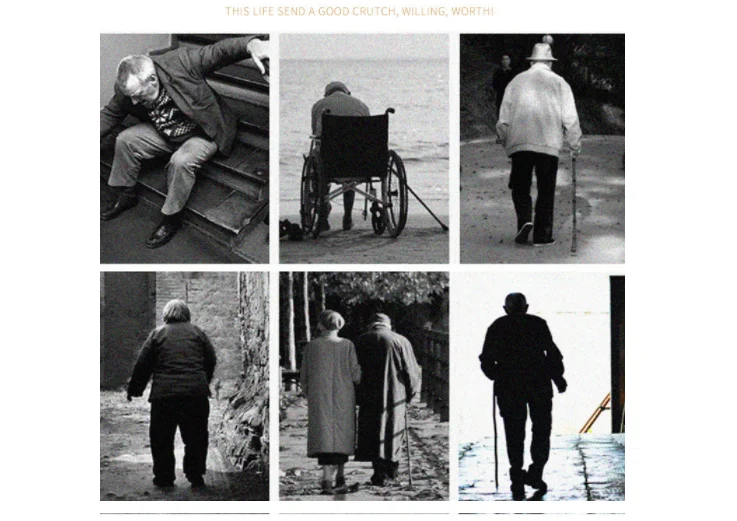 Customized high-quality elderly cane wood can accept custom size T-handle Baishun medical request CN;JIA 85