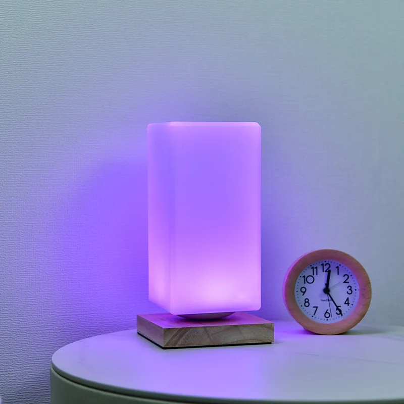 Nordic decorative vase lamp bedroom creative simple romantic warm nightlight glass bedside lamp