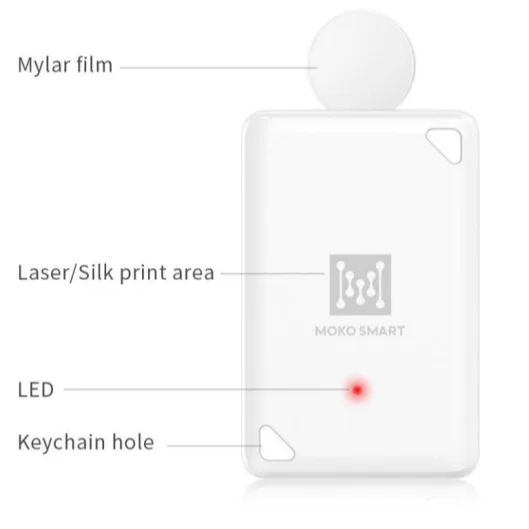 RTLS asset tracking tag for warehouse asset presence detection with 4-5 years battery life long range