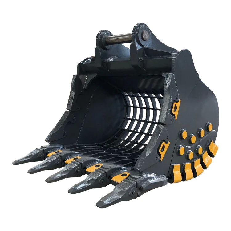 RSBM Customized Backhoe excavator 30ton skeleton Riddle rib bucket
