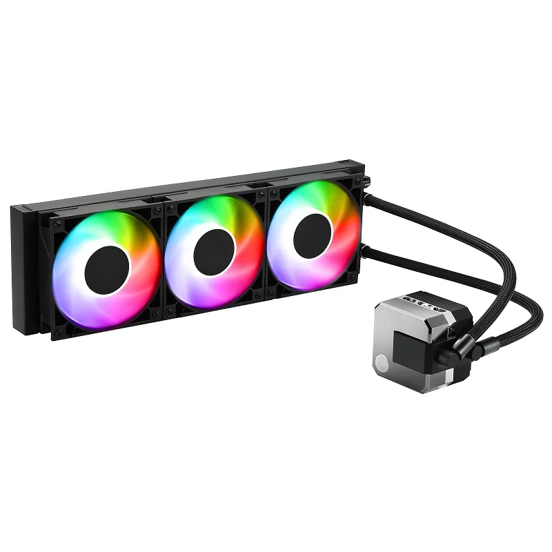 Блок водяного охлаждения ЦП FM AIO Elite 360, все в одном, жидкая система rgb