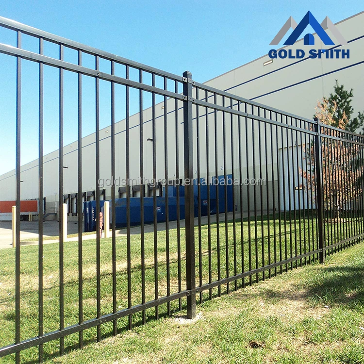 Whole Privacy Factory Supply Wood Like Picket Slat Dark Gray Park Aluminum Fence