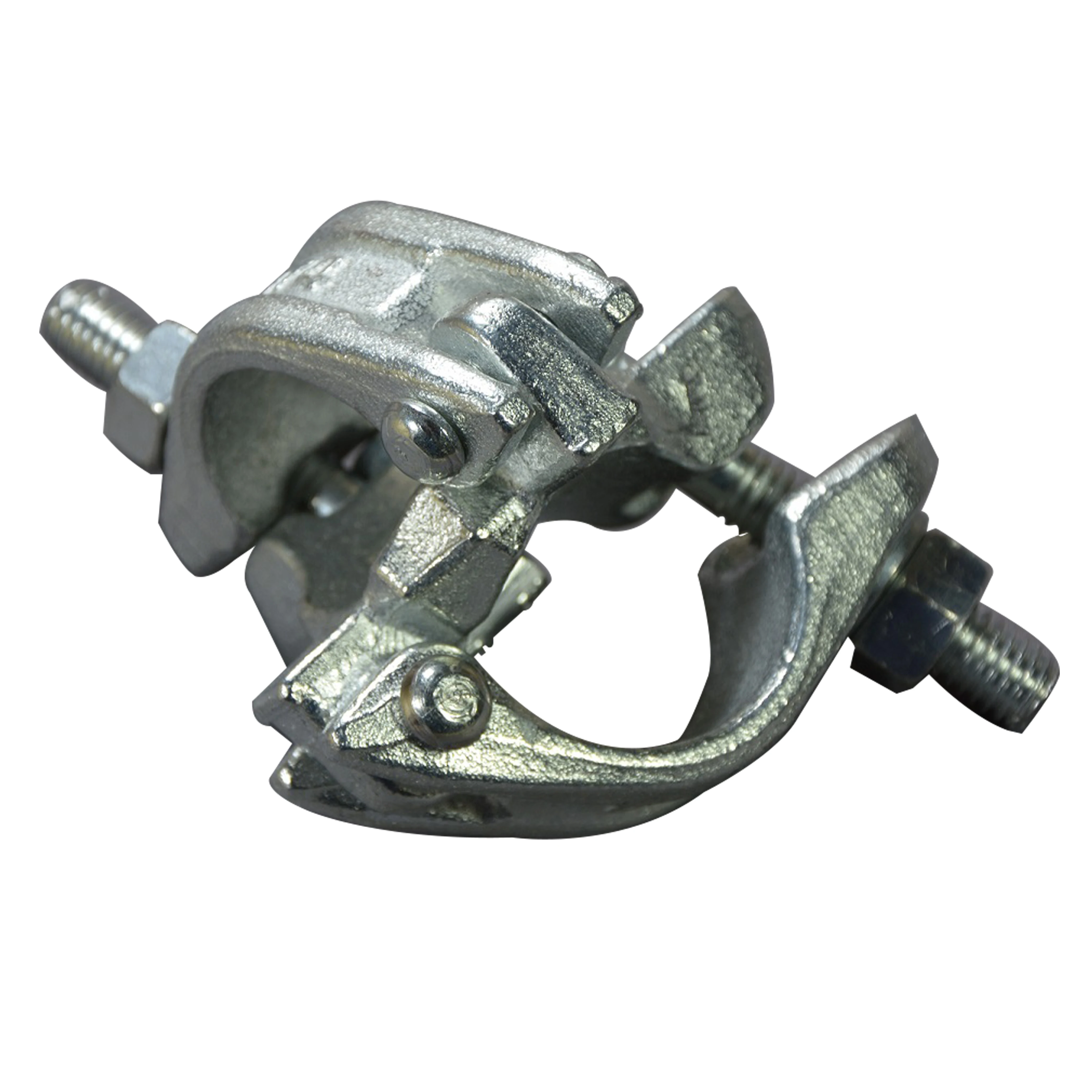 Galvanized Steel Scaffolding Pressed Accessories Scaffold Forged Double Swivel Coupler Fixed Clamp Coupler fastener pipe fixing