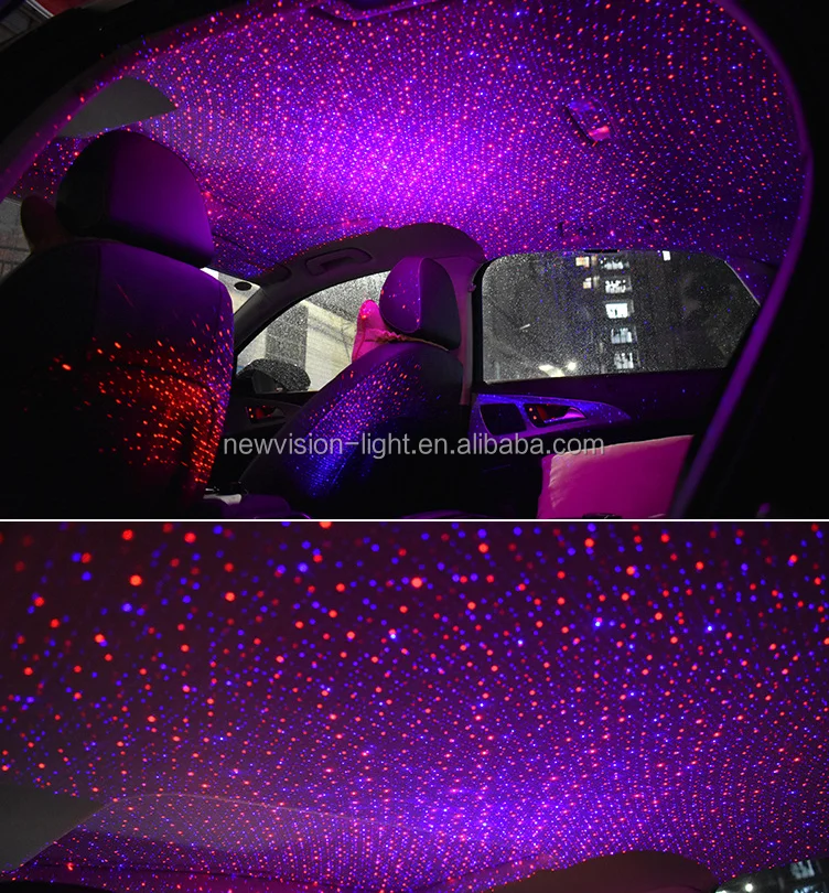 Useful Car Interior Ambient Lights Star Atmosphere Light Headliner Kit for Cars Bedroom Party
