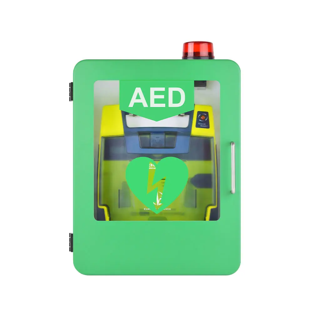 Fully stocked product Portable Aed Automated External Defibrillator machine With Aed Cabinet Outdoor Plastic Aed Cabinet box