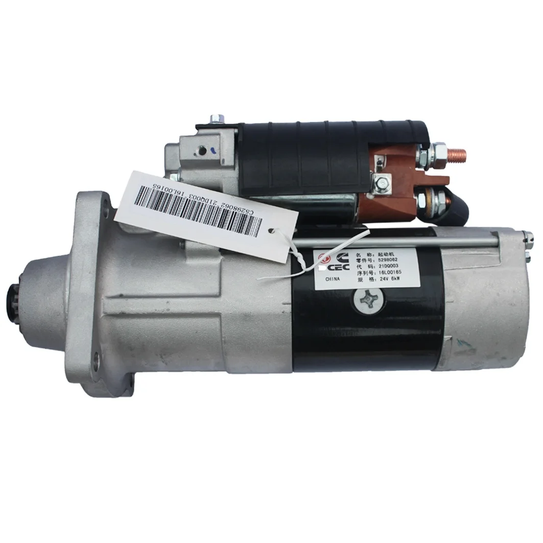 Оригинальный OEM 24 В 6 кВт стартовый двигатель QDJ2620F C5298062 для дизельного двигателя Cummins