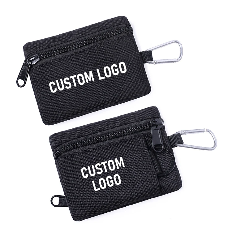Multifunction Tactical Keychain Pouch EDC Pocket Organizer Belt Gear Coin Purse with ID Card Holder Car Fob Key Waist Case