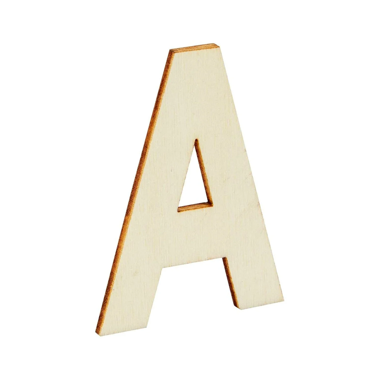 1 in Wooden Letters with Storage Tray for Crafts Wood Alphabet ABCs for Learning Natural Blank Unfinished Home Wall Decor